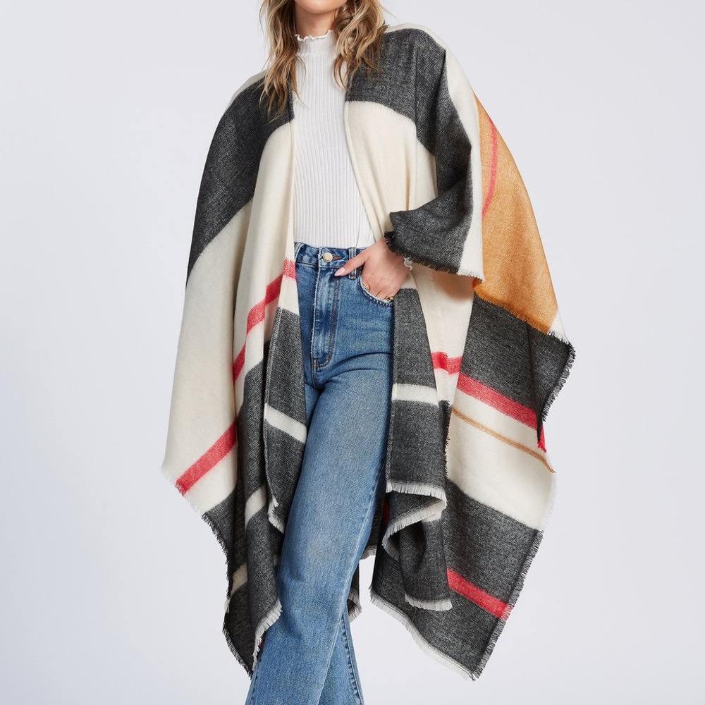 LAST CHANCE 🎉 Billabong Boho Kimono Wrap - Picture 7 of 11